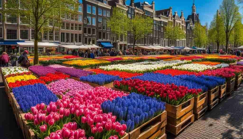 Flower market in Amsterdam