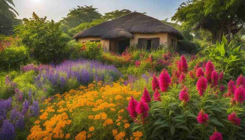 Ghana Wildflowers in Gardens