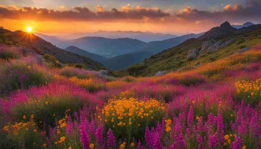 Greek wildflower photography