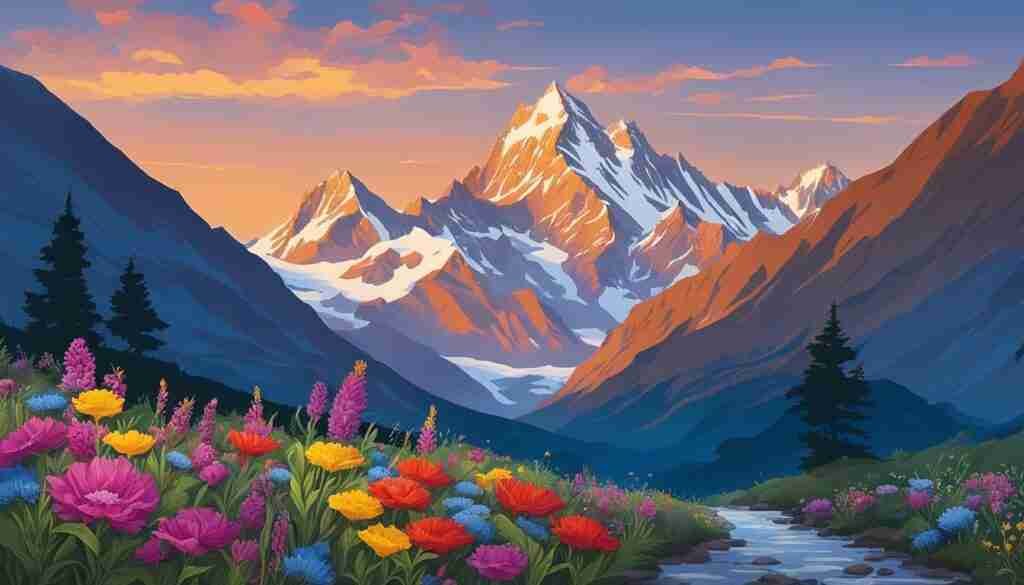 Himalayan wildflowers