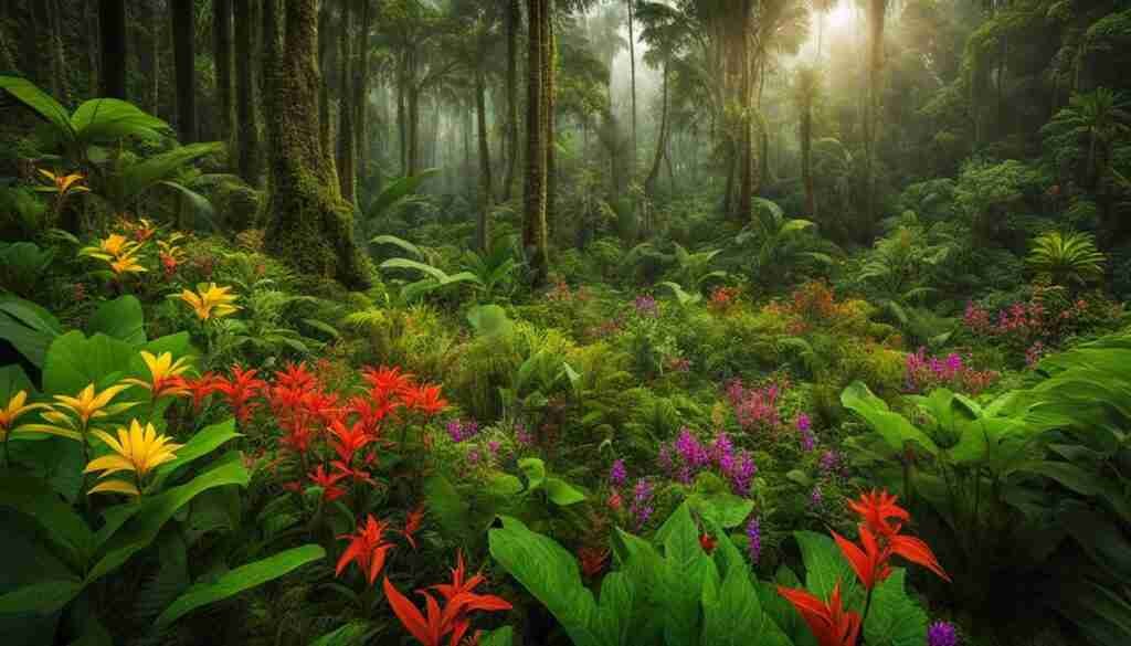 Indigenous Wildflowers in Papua New Guinea