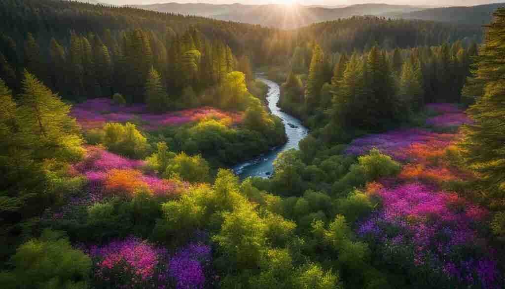 Indigenous wildflowers in Congo