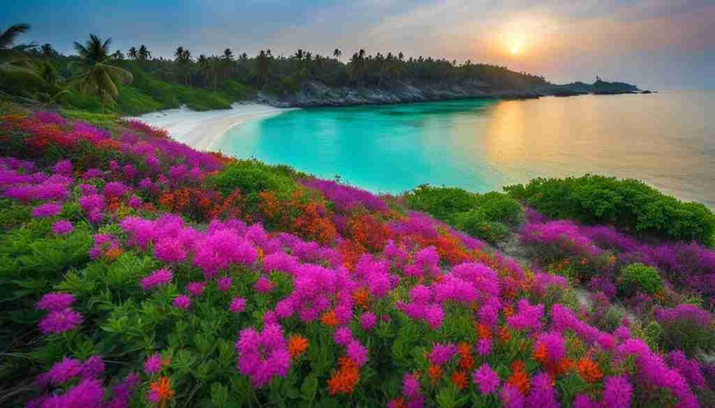 Lakshadweep wildflowers