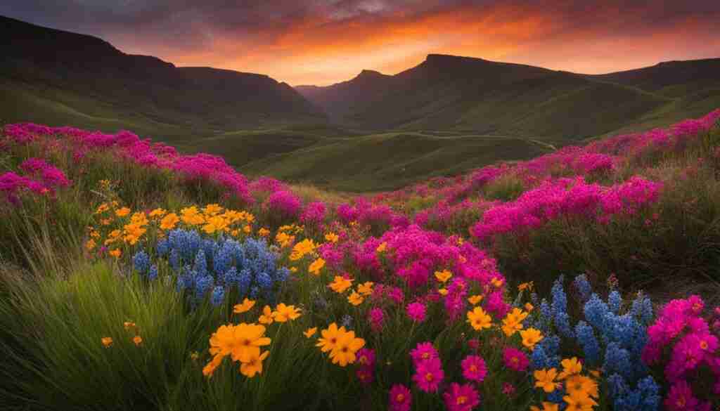 Lesotho wildflower photography Lesotho wildflower photography