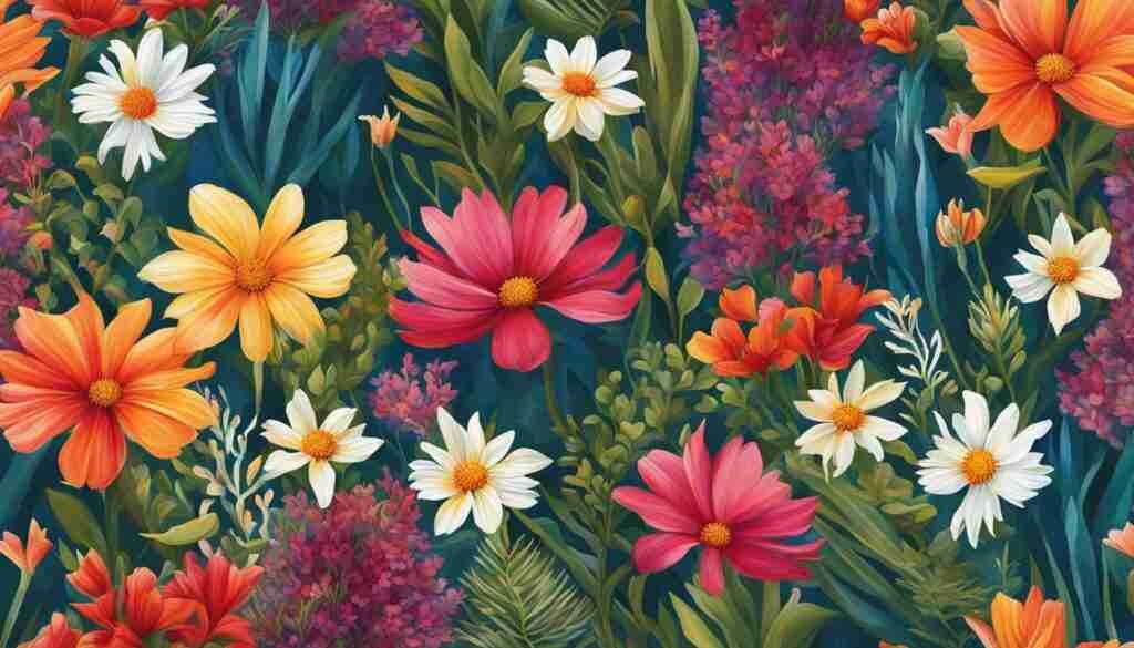 Maldives Wildflowers Stamp Collection