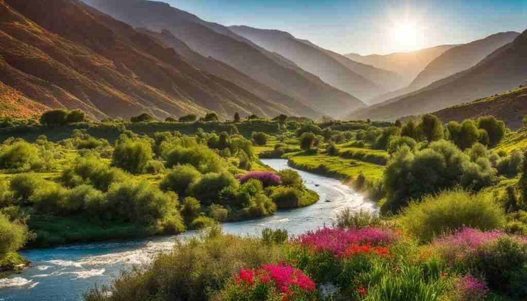 Moroccan river valleys Moroccan river valleys