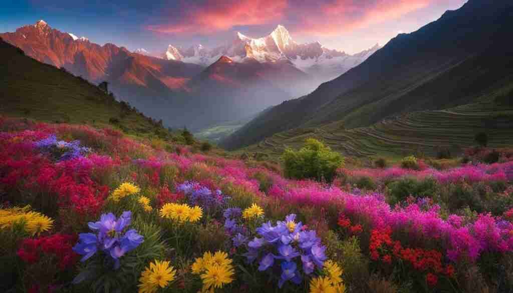 Mountain Valleys of Nepal