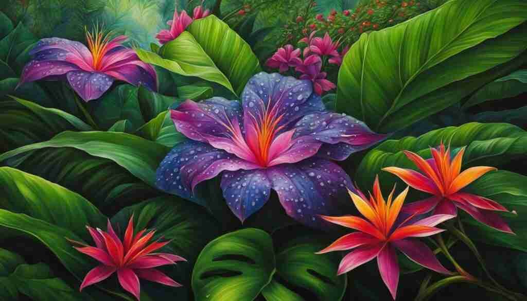 Native flowers in Micronesia