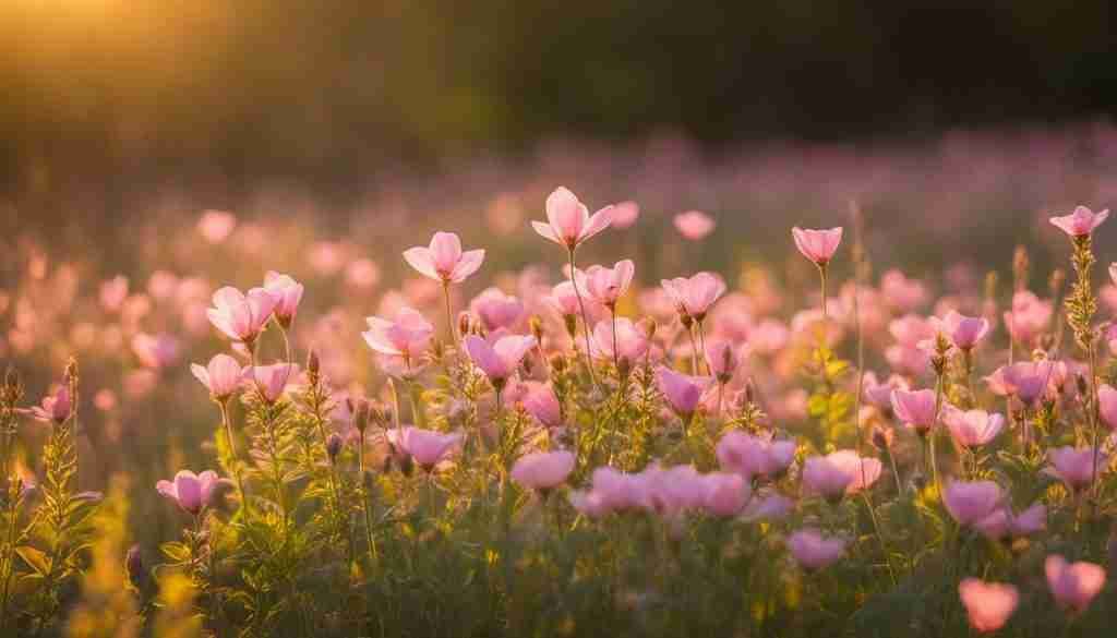 Nebraska pink wildflowers