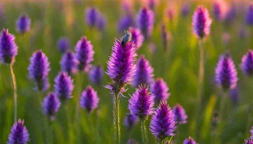 Nebraska purple wildflowers