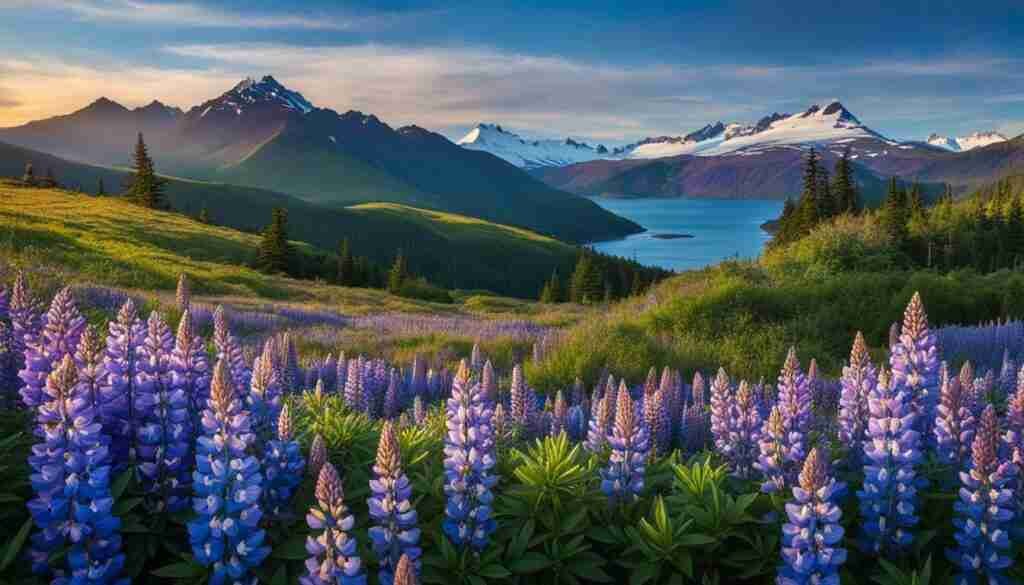 Nootka Lupine in full bloom