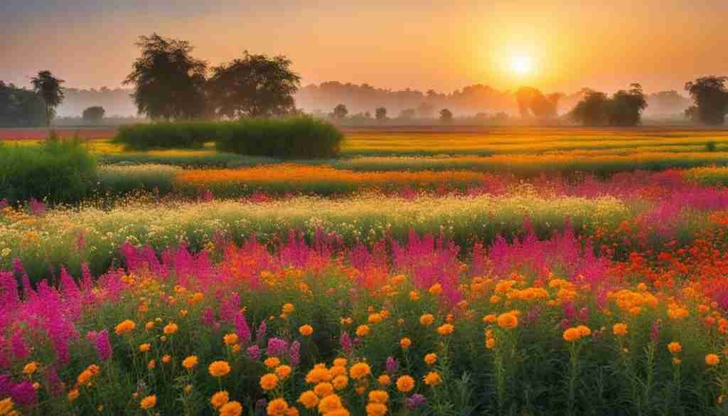 Punjab India Wildflowers