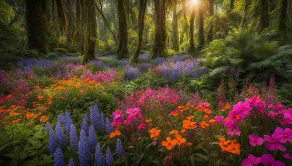 Rainforest flowers Rainforest flowers