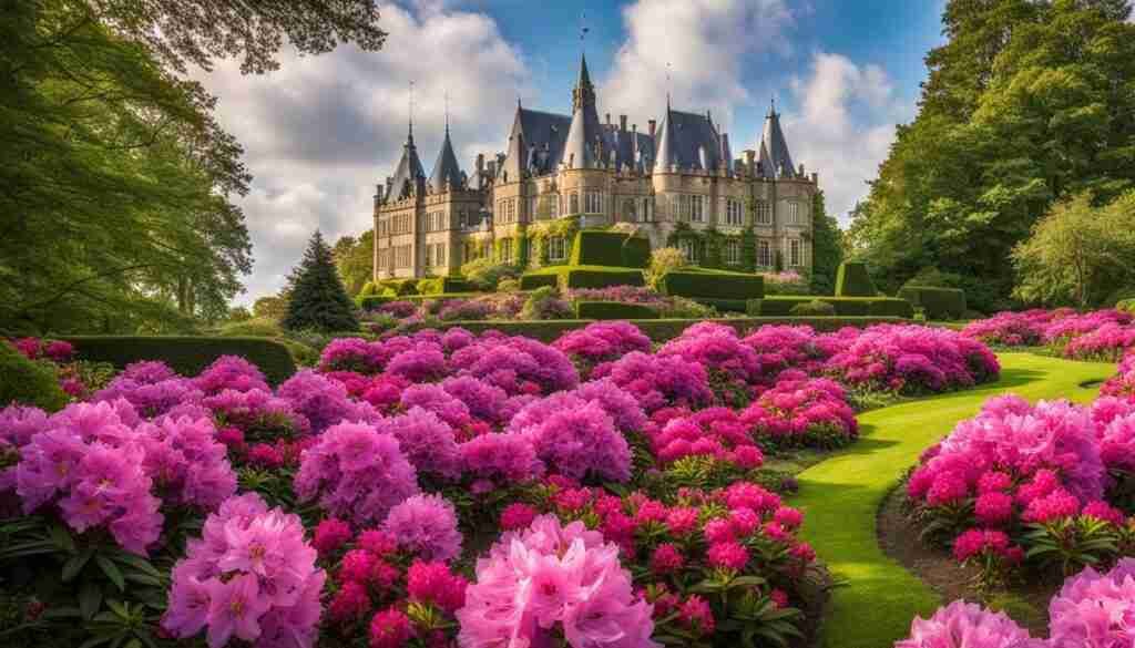 Rhododendrons at De Borrekens Castle