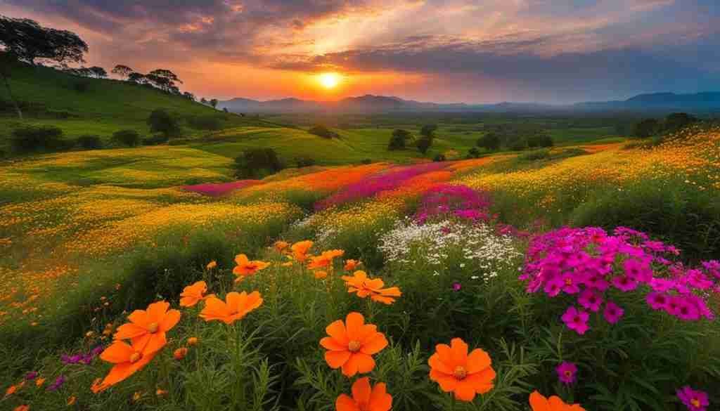 Seasonal Wildflowers in Tamil Nadu