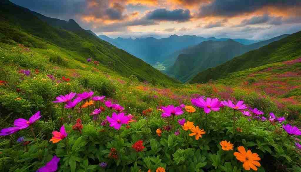 Valley of Flowers National Park, Uttarakhand Valley of Flowers National Park, Uttarakhand