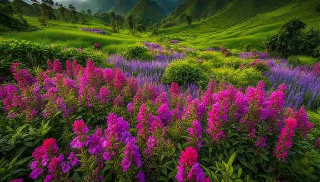 Wildflower species in Indonesia