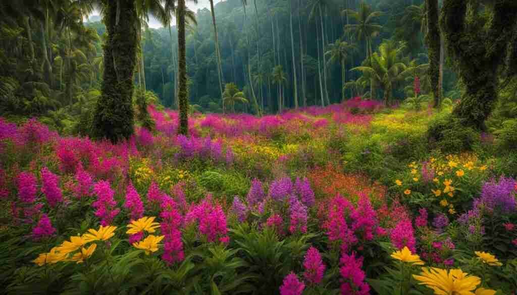 Wildflowers in Micronesia