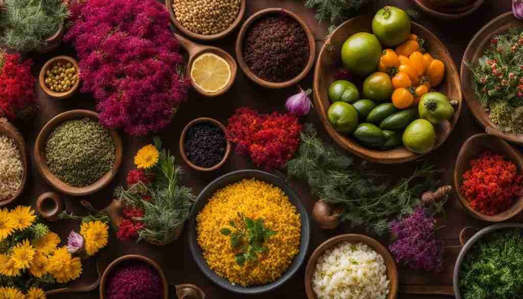 Wildflowers in Palestinian Cuisine