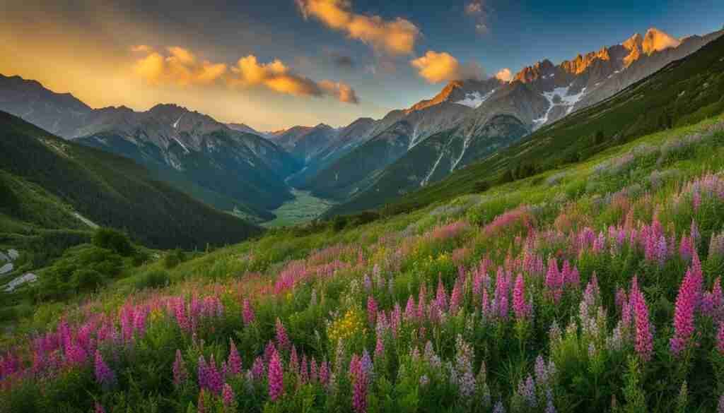 Wildflowers in the Pirin Mountains