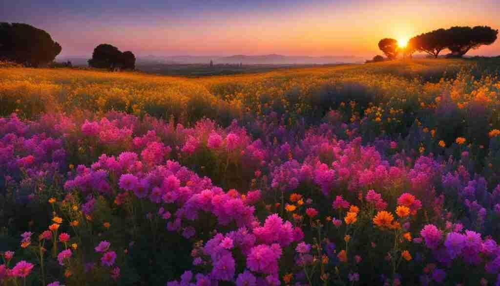 Wildflowers near Vatican City