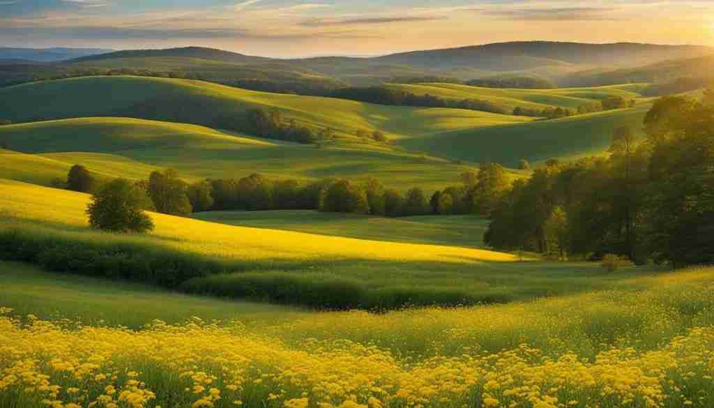 Yellow Wildflowers in Pennsylvania