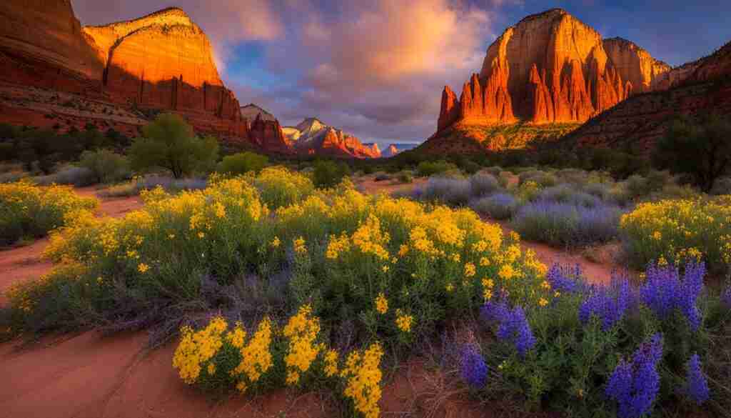 Zion National Park Wildflowers Zion National Park Wildflowers