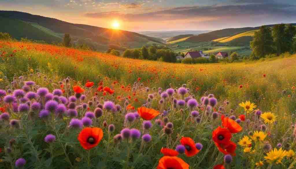 best wildflowers in Hungary