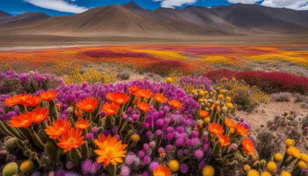 blooming flowers Bolivia