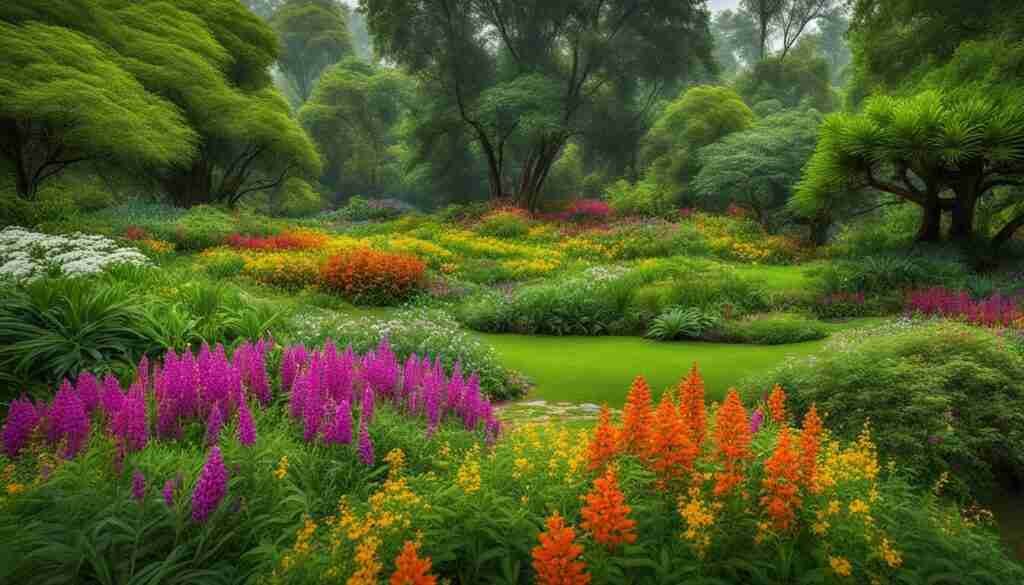 botanical gardens in India