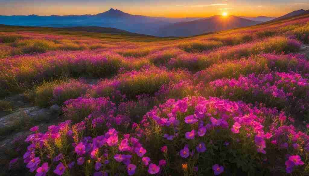 capturing the beauty of wildflowers