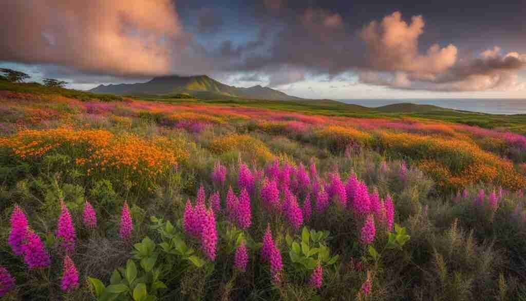 climate change and wildflowers