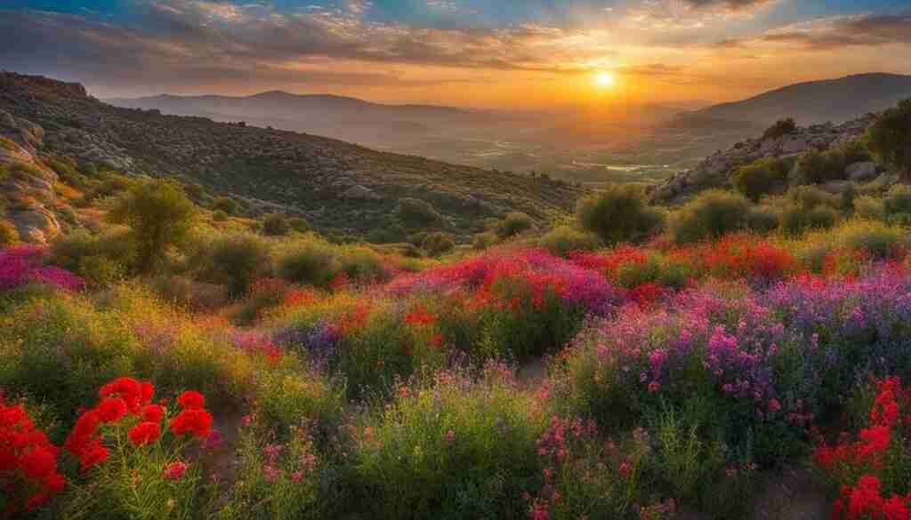 floral biodiversity in Palestine