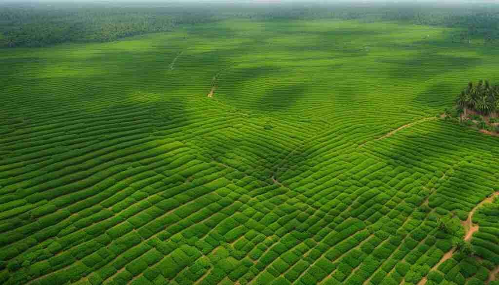 palm oil plantations in Benin