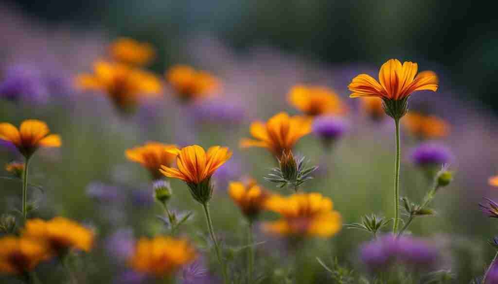 photography of San Marino wildflowers