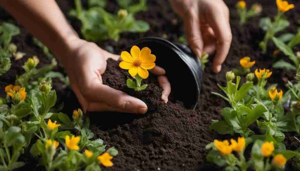 planting Guinea Wildflowers planting Guinea Wildflowers