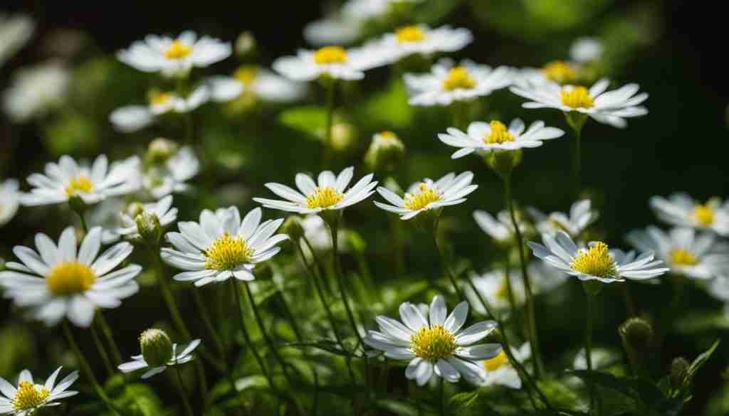 white wildflowers in Oregon