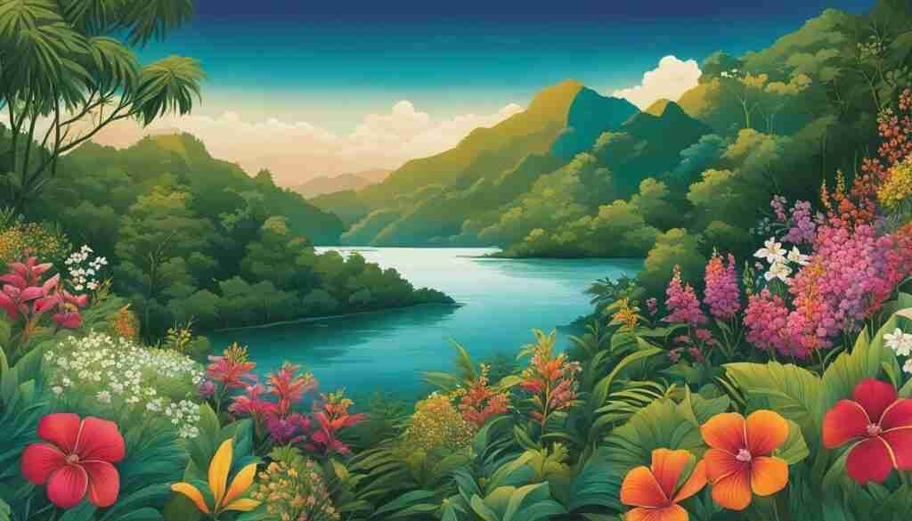 wildflower conservation in Malaysia