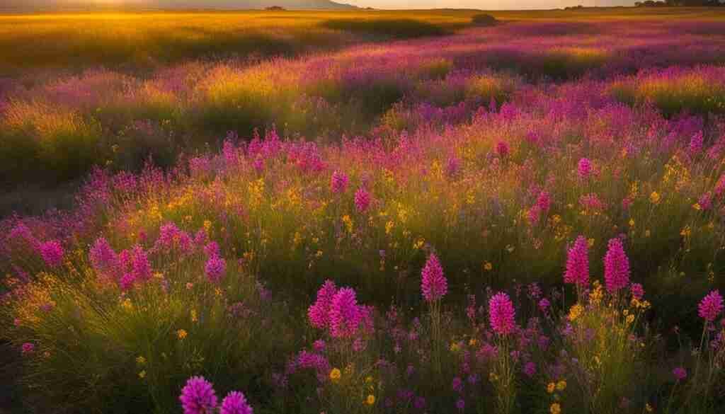 wildflower field