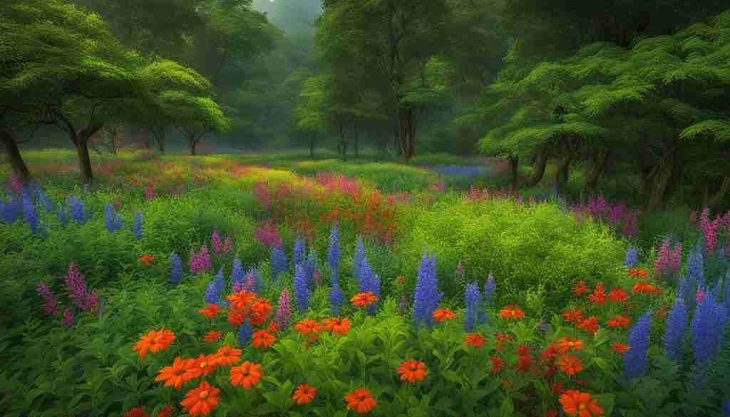 wildflower habitats in Tripura India