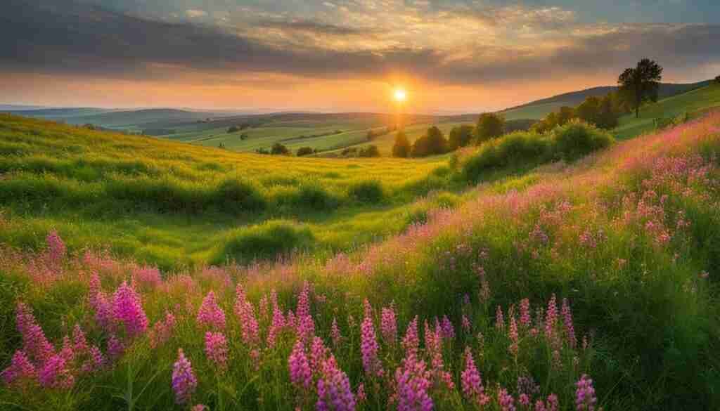 wildflower meadows in Hungary