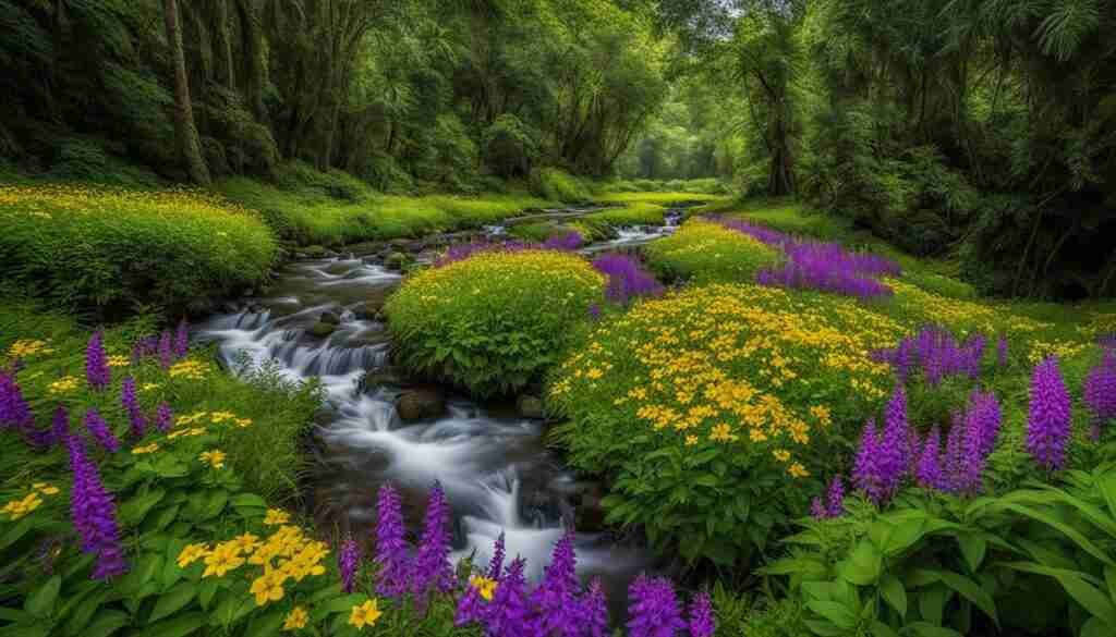wildflowers in Gabon