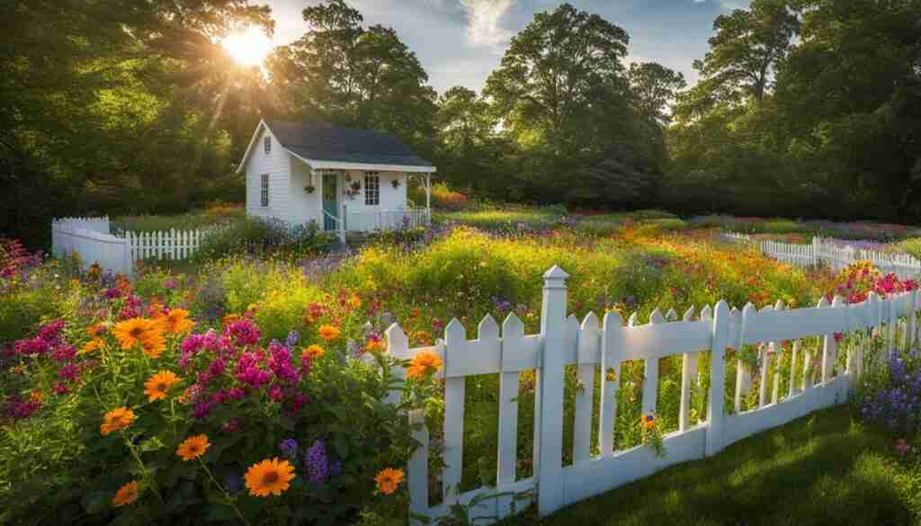 Alabama wildflower garden