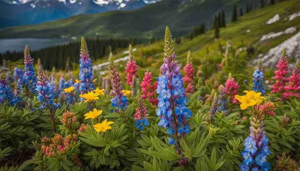 Alpine flowers in Alaska Alpine flowers in Alaska