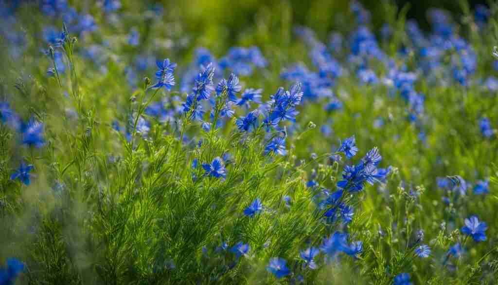 Blue Wildflowers in North Dakota Blue Wildflowers in North Dakota