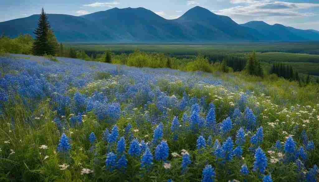 Blue wildflowers in Quebec Blue wildflowers in Quebec