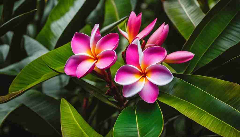Frangipani flower