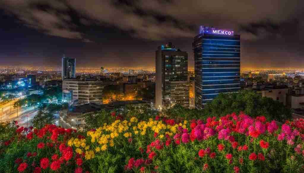 Hidden Wildflower Spot in Mexico City