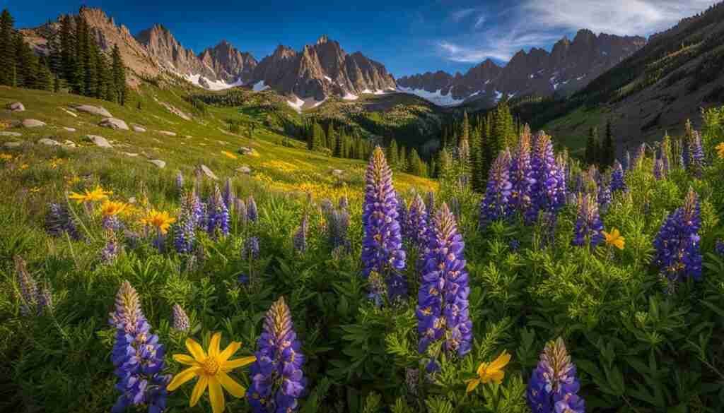 Lake Blanche Trail Utah Wildflowers Lake Blanche Trail Utah Wildflowers