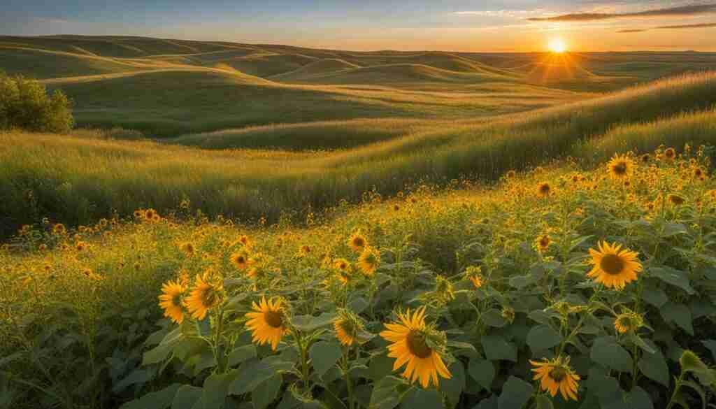 Late-Summer Wildflowers in North Dakota Late-Summer Wildflowers in North Dakota